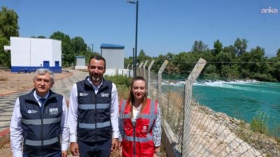 Antalya Büyükşehir Belediyesi Başkan Vekili Büşra Özdemir, Manavgat Atıksu Arıtma