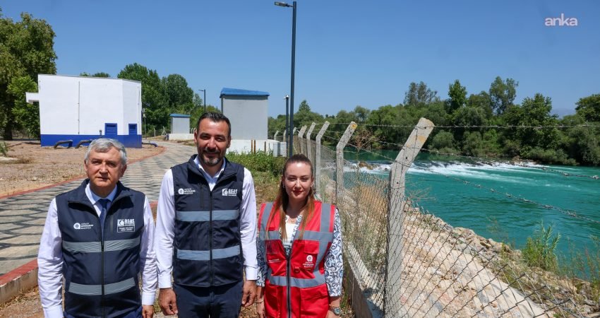 Antalya Büyükşehir Belediyesi Başkan Vekili Büşra Özdemir, Manavgat Atıksu Arıtma
