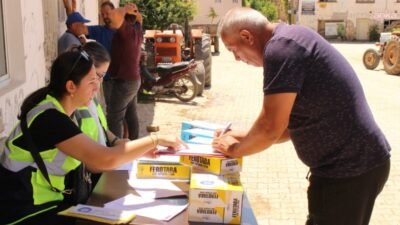 Antalya Büyükşehir Belediyesi, Elmalı ilçesi Bozhüyük Mahallesi'nde etkili olan aşırı