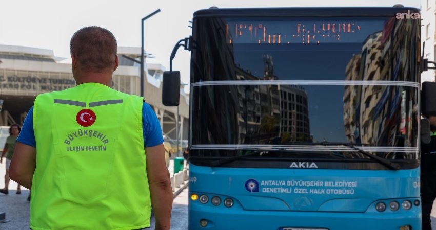 Antalya Büyükşehir Belediyesi, yaz mevsiminde artan hava sıcaklıklarına karşı toplu