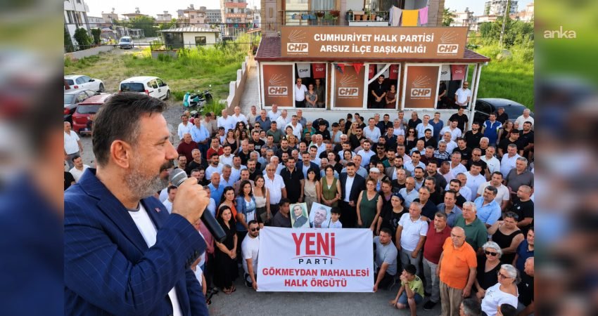 Hatay'ın Arsuz ilçesi Belediye Başkanı Sami Üstün CHP'den istifa ettiğini