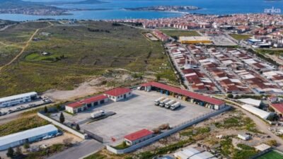 Ayvalık Belediyesi, "sıfır atık" hedefi kapsamında 2 bin 600 metrekarelik