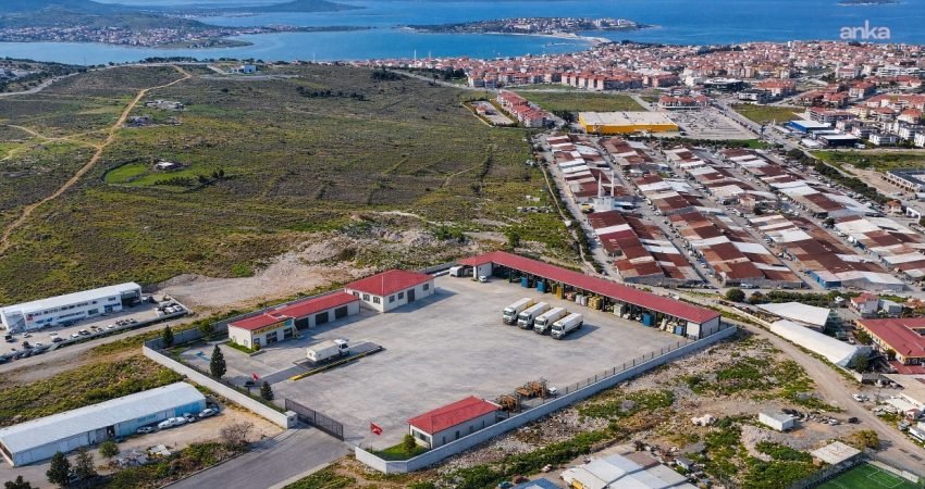 Ayvalık Belediyesi, "sıfır atık" hedefi kapsamında 2 bin 600 metrekarelik