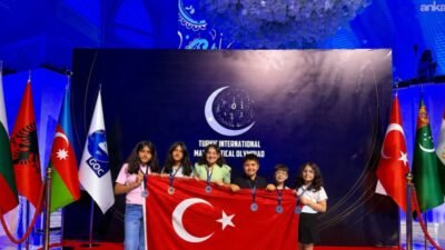 Azerbaycan’da düzenlenen Uluslararası Matematik Olimpiyatı’na Türkiye’den katılan Aksaraylı 6 öğrenci