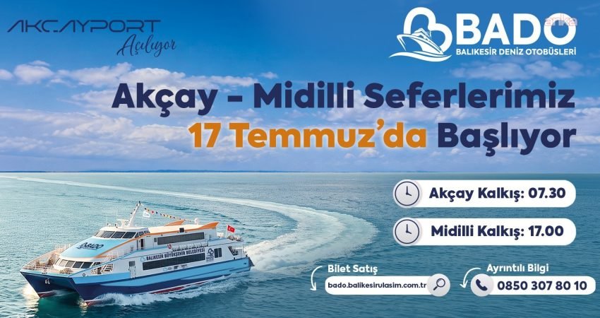 Balıkesir Büyükşehir Belediyesi’nin deniz ulaşımı yatırımları kapsamında Balıkesir Toplu Taşıma