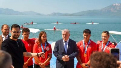 Gençlik ve Spor Bakanı Osman Aşkın Bak, Muğla'nın Köyceğiz ilçesindeki