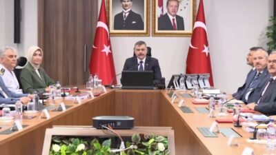 Siber Güvenlik Toplantısı’na başkanlık eden İçişleri Bakanı Mustafa Çiftçi, dijital