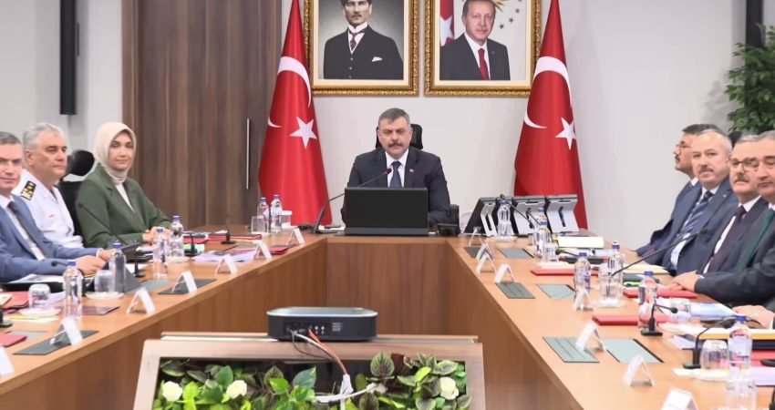 Siber Güvenlik Toplantısı’na başkanlık eden İçişleri Bakanı Mustafa Çiftçi, dijital