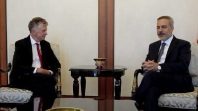 Dışişleri Bakanı Hakan Fidan, Birleşik Krallık Ulusal Güvenlik Danışmanı Jonathan