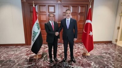 Dışişleri Bakanı Hakan Fidan, Irak Yüksek Yargı Konseyi Başkanı Faik