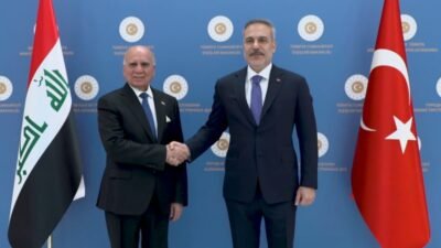 Dışişleri Bakanı Hakan Fidan, Irak Dışişleri Bakanı Fuad Hüseyin ile
