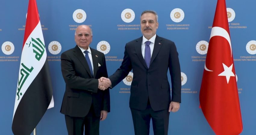 Dışişleri Bakanı Hakan Fidan, Irak Dışişleri Bakanı Fuad Hüseyin ile