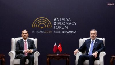 Dışişleri Bakanı Hakan Fidan, Katarlı mevkidaşı Şeyh Muhammed bin Abdurrahman