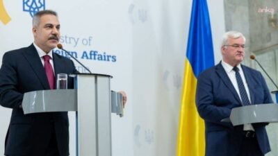 Dışişleri Bakanı Hakan Fidan, Kiev'de Ukraynalı mevkidaşı Andrii Sybiha ile