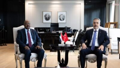 Dışişleri Bakanı Hakan Fidan, Sudanlı mevkidaşı Mohieddin Salem ile görüşmesine