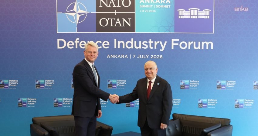 Milli Savunma Bakanı Yaşar Güler, BAE Systems'in CEO'su Charles Woodburn ile