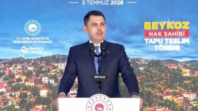Çevre, Şehircilik ve İklim Değişikliği Bakanı Murat Kurum, vatandaşların 1