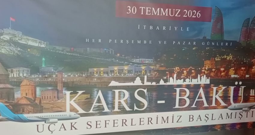 Azerbaycan’ın başkenti Bakü ile Kars arasında doğrudan yolcu uçağı seferleri