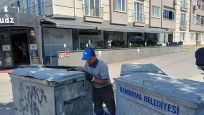 Bandırma Belediyesi, ilçe genelinde temizlik altyapısını güçlendirmek ve daha hijyenik