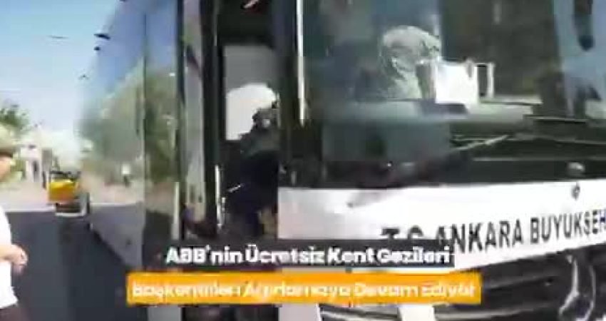 Ankara Büyükşehir Belediyesi'nin vatandaşların Başkentin tarihini, kültürel ve doğal güzelliklerini