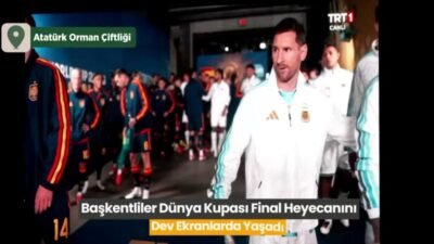 Ankara Büyükşehir Belediyesi, 2026 FIFA Dünya Kupası finalini Başkent'in üç