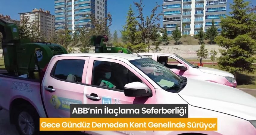 Ankara Büyükşehir Belediyesi, yaz aylarında sivrisinek, karasinek, kene ve diğer