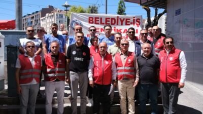 Belediye-İş Sendikası Eskişehir Şube Başkanı Kemal Azak, Odunpazarı Belediyesi’nde işçilerin