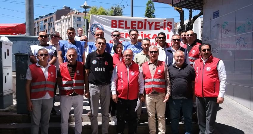 Belediye-İş Sendikası Eskişehir Şube Başkanı Kemal Azak, Odunpazarı Belediyesi’nde işçilerin