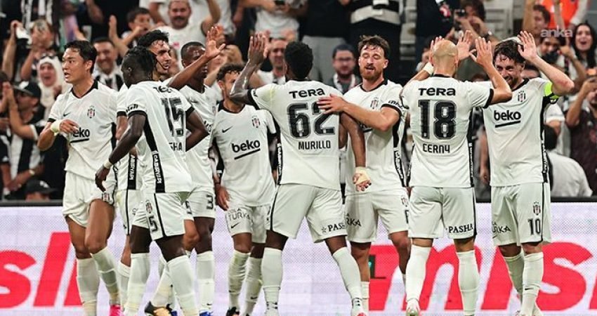 Beşiktaş, UEFA Avrupa Ligi 2. eleme turu ilk maçında Danimarka