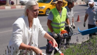 Bilecik Belediye Başkanı Melek Mızrak Subaşı, Park ve Bahçeler Müdürlüğü