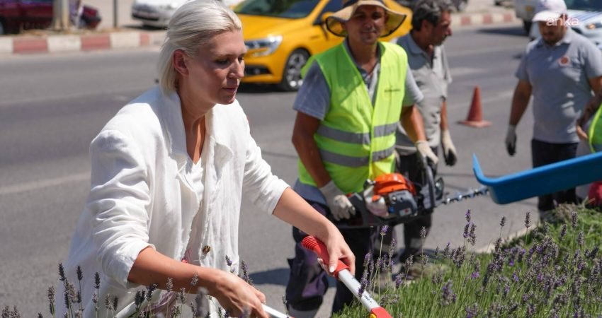 Bilecik Belediye Başkanı Melek Mızrak Subaşı, Park ve Bahçeler Müdürlüğü