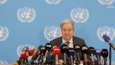 Birleşmiş Milletler (BM) Genel Sekreteri Antonio Guterres, Kıbrıs konusunda yeni
