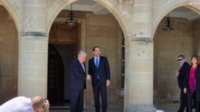 Birleşmiş Milletler (BM) Genel Sekreteri Antonio Guterres, Kıbrıs Adası ziyareti kapsamında