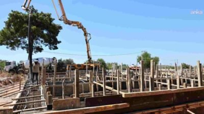 Bodrum Belediyesi, Pınarlıbelen Mahallesi'nde yapımına başlanan Pazar Yeri ve Sosyal