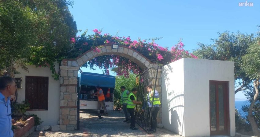 Bodrum Belediyesi tarafından Akyarlar Mahallesi Karaincir mevkisinde bulunan bir sitede,