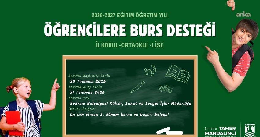Bodrum Belediyesi, sosyal belediyecilik anlayışı doğrultusunda 2026-2027 eğitim öğretim yılı