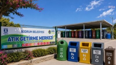 Bodrum Belediyesi, 2026 yılı içinde 106 bin 345 kilogram atığı