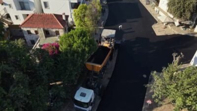Bodrum Belediyesi Fen İşleri Müdürlüğü ekipleri, ilçe genelinde altyapısı tamamlanan