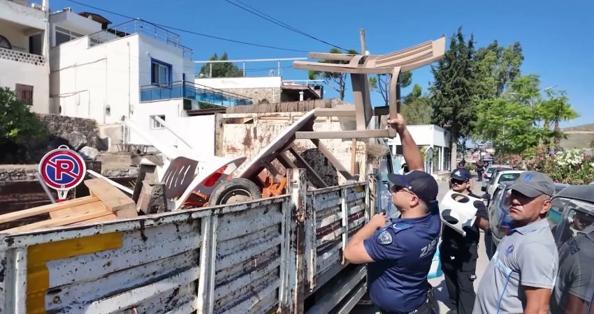 Bodrum Belediyesi Zabıta Müdürlüğü ile Bodrum İlçe Emniyet Müdürlüğü iş