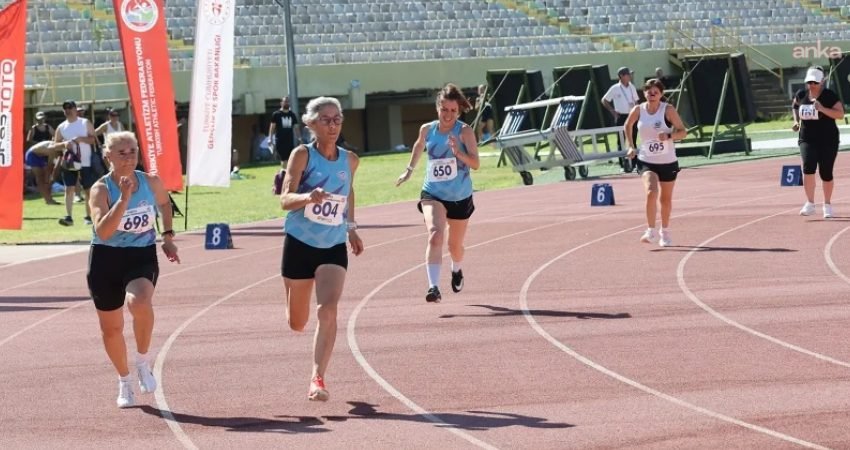 Atletizm Federasyonu ve İzmir Masterları Atletizm Kulübü tarafından düzenlenen Murat