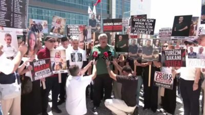 Bolu Grand Kartal Otel'deki yangında yakınlarını kaybeden aileler Bolu'dan Ankara'ya "78