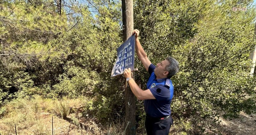 Bornova Belediyesi Zabıta Müdürlüğü ekipleri, Çiçekliköy ve Yakaköy’de görsel kirlilik