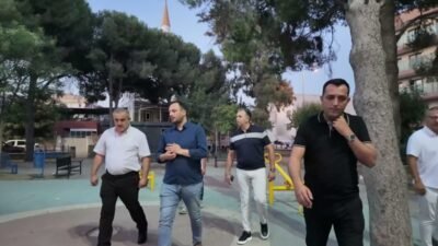 Bornova Belediye Başkanı Ömer Eşki, Doğanlar Mahallesi’nde kentsel dönüşüm ve