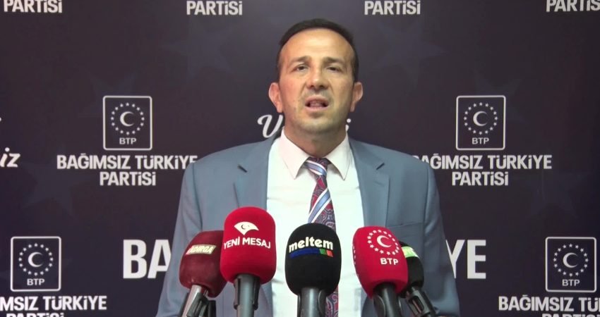 Bağımsız Türkiye Partisi (BTP) Sözcüsü Lütfullah Önder, Yargıtay tarafından açıklanan