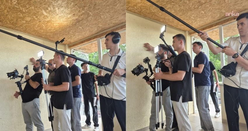 Korku-gerilim sineması örneği "Bulutun Azabı"nın çekimleri, Hamamözü Belediyesi desteğiyle Amasya'da