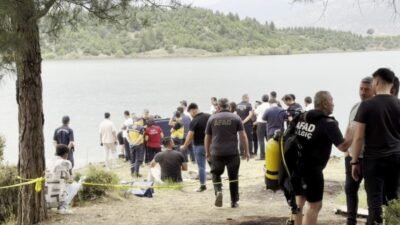 Burdur’un Bucak ilçesinde yüzmek için Onaç Barajı’na giren 30 yaşındaki