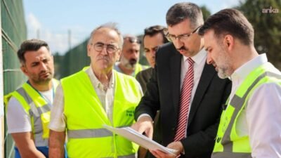 Bursa Büyükşehir Belediyesi Başkan Vekili Şahin Biba, Nilüfer ilçesinde nisan