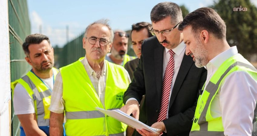 Bursa Büyükşehir Belediyesi Başkan Vekili Şahin Biba, Nilüfer ilçesinde nisan
