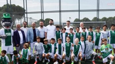 Bursa Büyükşehir Belediyesi tarafından Bursaspor Özlüce Tesisleri'ne kazandırılan 3 yeni