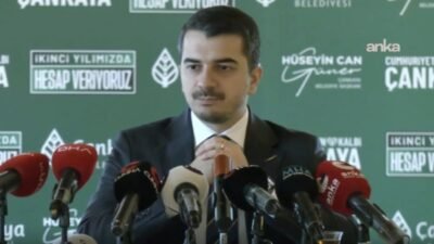 Gözaltına alınan Çankaya Belediye Başkanı Hüseyin Can Güner’in Ankara Cumhuriyet